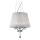 Ideal Lux - Кришталева підвісна люстра PEGASO 3xE14/28W/230V діаметр 40 см глянцевий хром