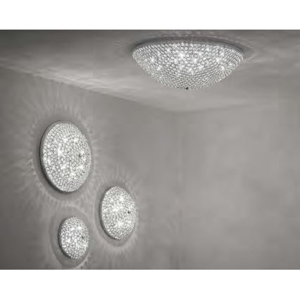 Ideal Lux - Кришталевий стельовий світильник ORION 12xG9/40W/230V