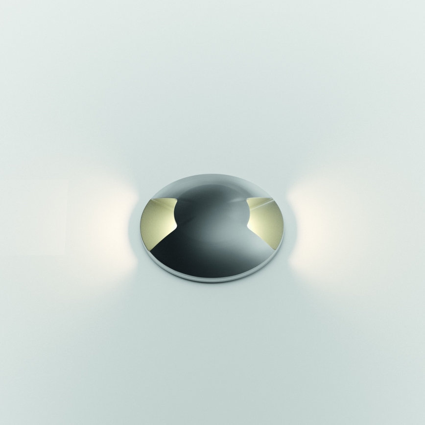 Ideal Lux - Ґрунтовий LED світильник ROCKET LED/3W/230V CRI 90 IP65 матовий хром