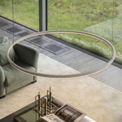 Ideal Lux - LED-люстра на тросі ORACLE SLIM LED/29W/230V 4000K CRI 90 діаметр 50 см біла