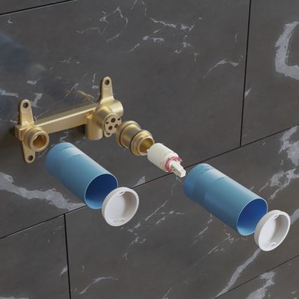Ideal Standard A1313NU - Монтажний корпус для вбудованого змішувача для умивальника, синій