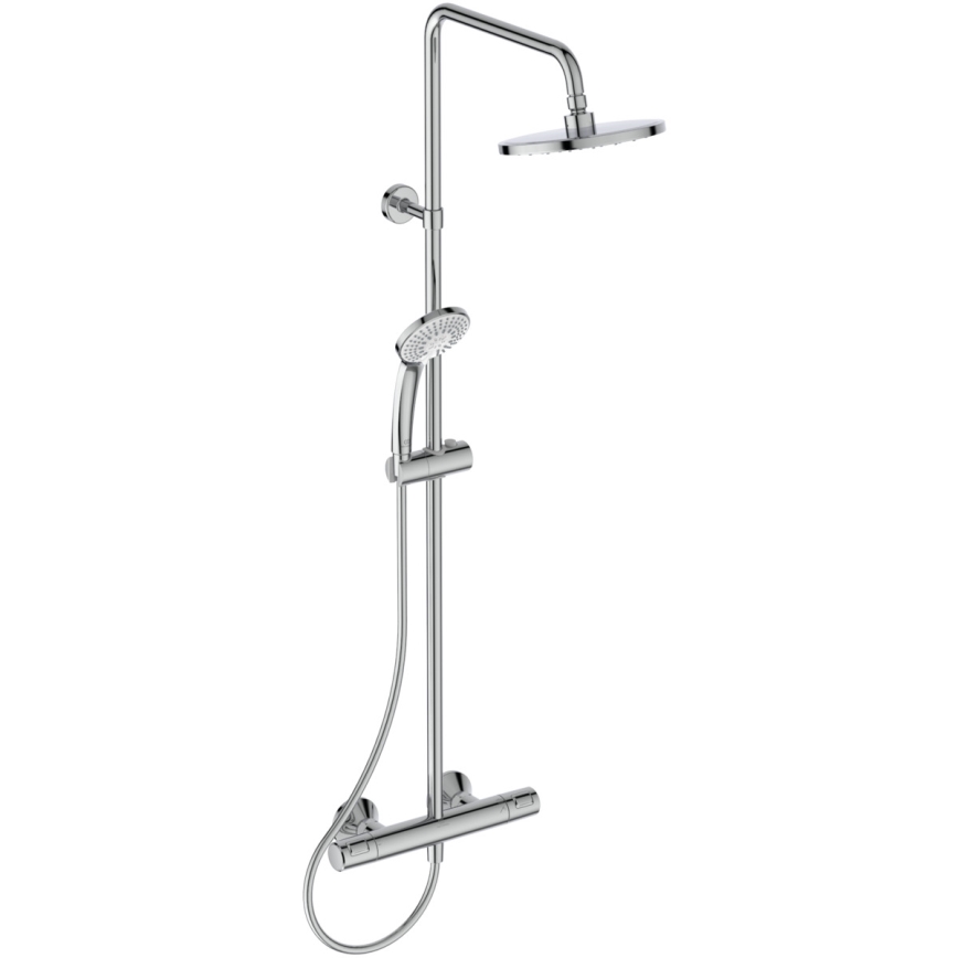 Ideal Standard A7208AA - Душевой комплект с термостатическим смесителем CERATHERM T25, полированный хром