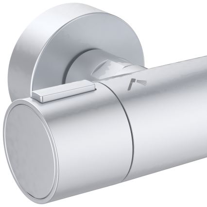 Ideal Standard BD583SI - душовий комплект з термостатним змішувачем CERATHERM ALU+ у матовому хромі