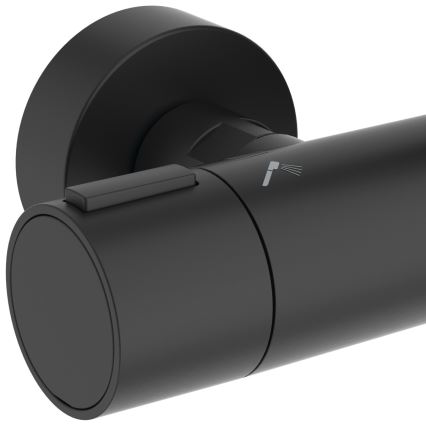 Ideal Standard BD583XG - душевой комплект с термостатным смесителем CERATHERM ALU+ матовый черный