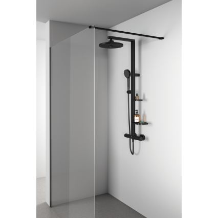 Ideal Standard BD583XG - Душовий комплект зі змішувачем CERATHERM ALU+ у матовому чорному кольорі