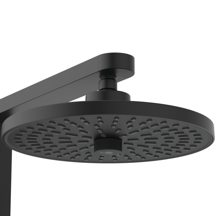 Ideal Standard BD583XG - Душовий комплект зі змішувачем CERATHERM ALU+ у матовому чорному кольорі