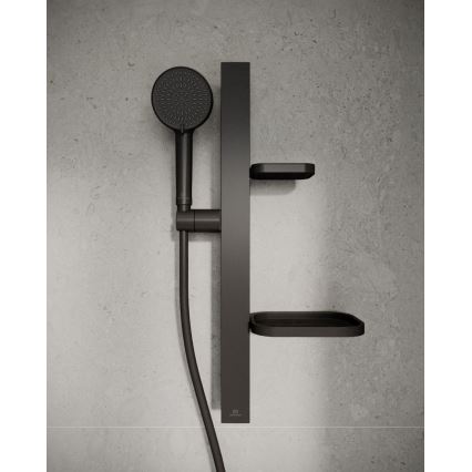 Ideal Standard BD586XG - Душевой комплект IDEALRAIN ALU+ матовый чёрный