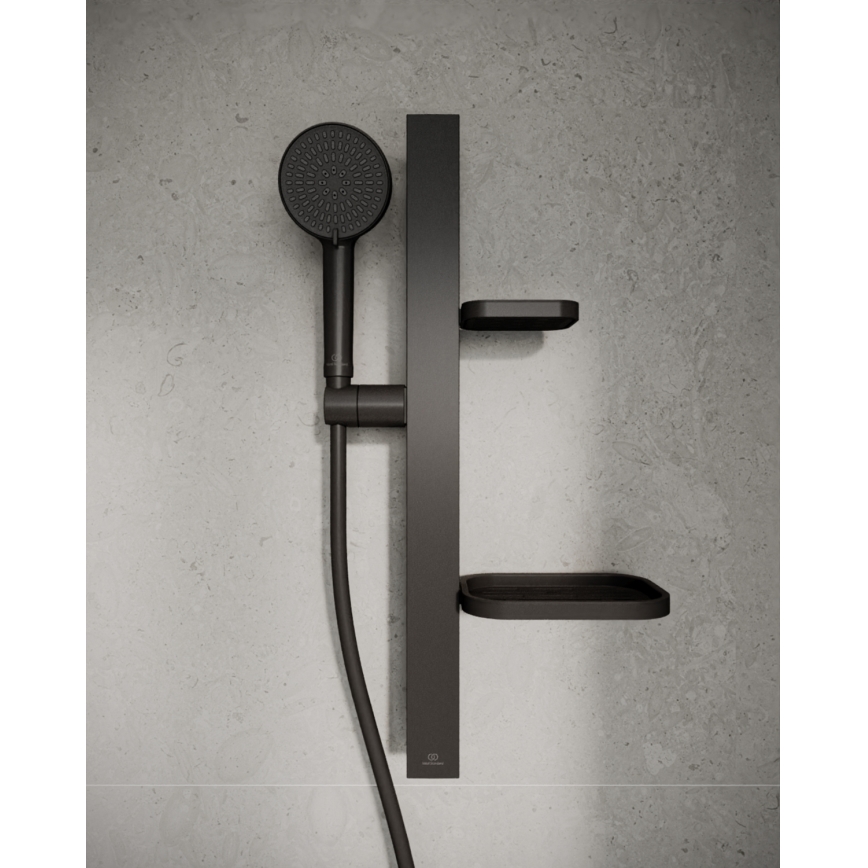 Ideal Standard BD586XG - Душевой комплект IDEALRAIN ALU+ матовый чёрный