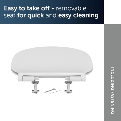 Ideal Standard E036601 - Сидіння для унітазу SoftClose CONNECT AIR, біле