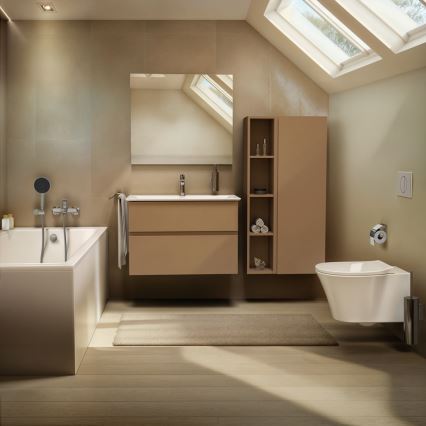 Ideal Standard E228801 - Подвесной безободковый унитаз CONNECT AIR керамика/белая