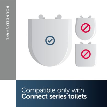 Ideal Standard E712701 - Сиденье для унитаза SoftClose CONNECT белое