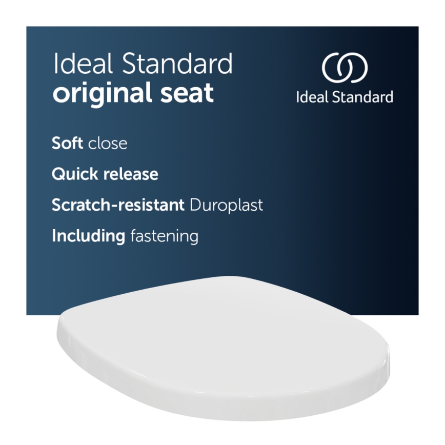 Ideal Standard E712701 - Сиденье для унитаза SoftClose CONNECT белое