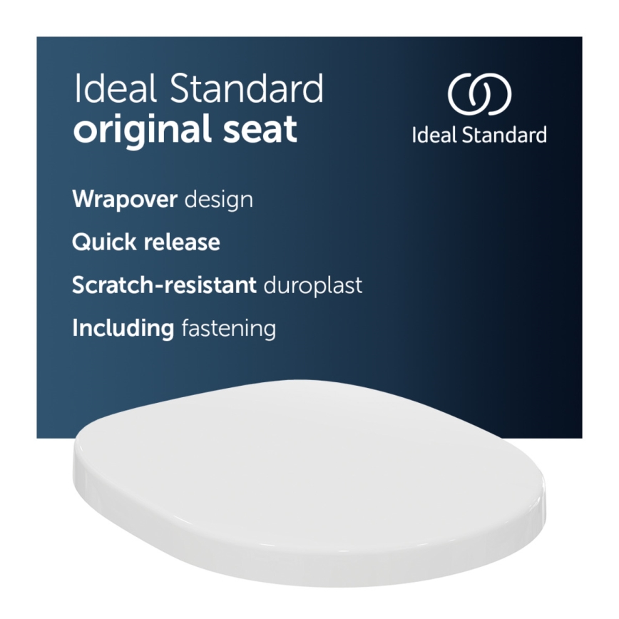 Ideal Standard E712801 - Сиденье для унитаза CONNECT белое
