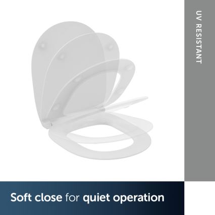 Ideal Standard E772401 - Сиденье для унитаза SoftClose CONNECT, белое