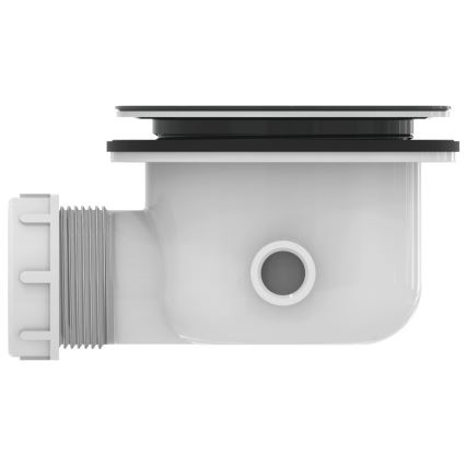 Ideal Standard K936367 - сифон для душевого поддона, 9 см, черный/белый