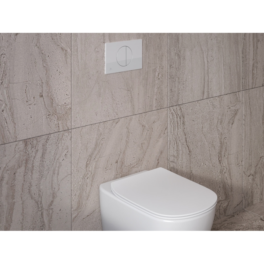 Ideal Standard T007901 - підвісний керамічний унітаз TESI, білий