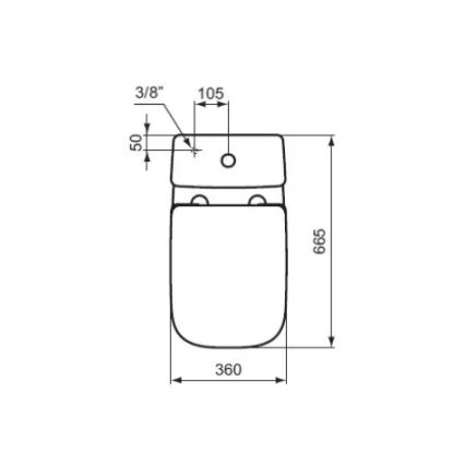 Ideal Standard T453001 - Сиденье для унитаза I.LIFE A белое