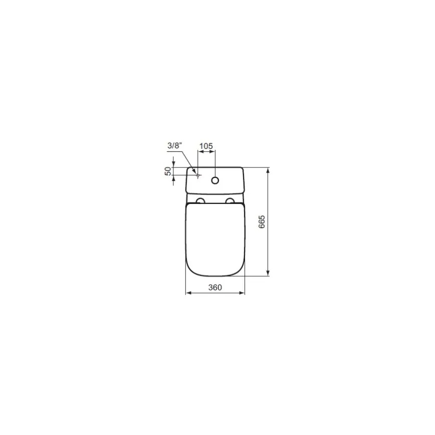 Ideal Standard T453001 - Кришка‑сидіння для унітазу I.LIFE A біла