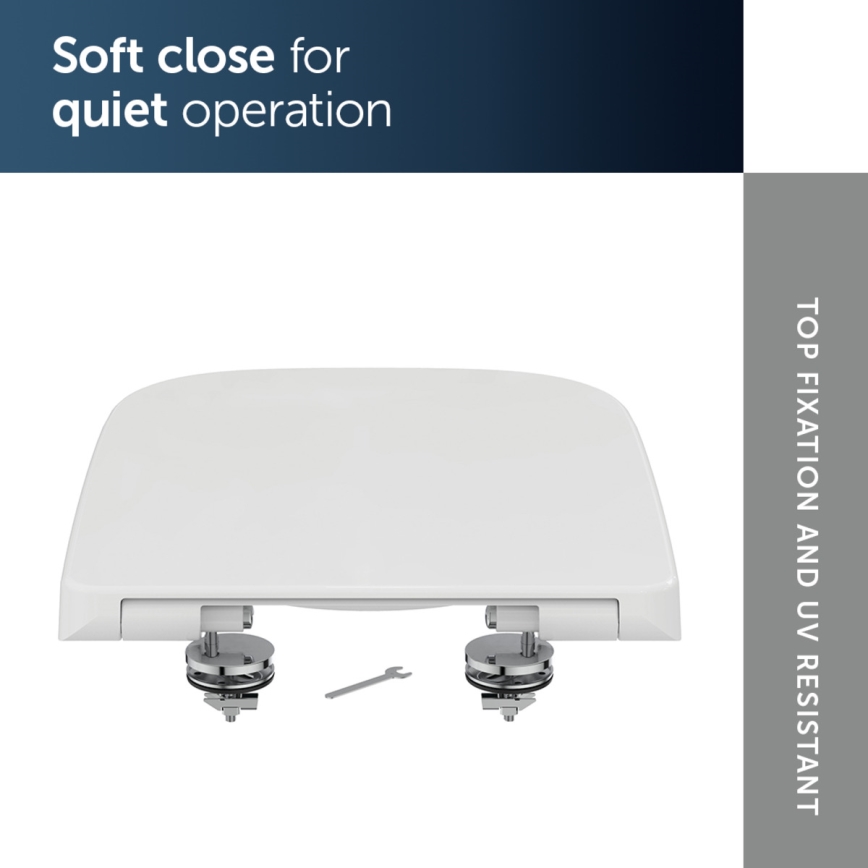 Ideal Standard T468301 - Сиденье для унитаза SoftClose I.LIFE B белое