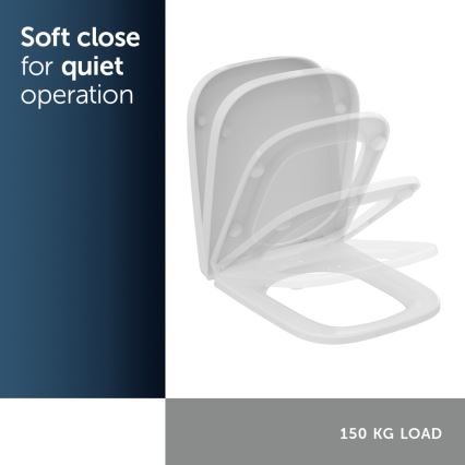 Ideal Standard T468301 - Сиденье для унитаза SoftClose I.LIFE B белое