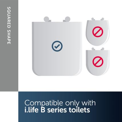 Ideal Standard T468301 - Сиденье для унитаза SoftClose I.LIFE B белое