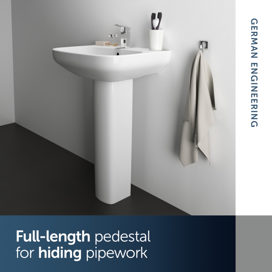 Ideal Standard T470501 - Подвесной умывальник I.LIFE A 60x48 cm керамика/белый