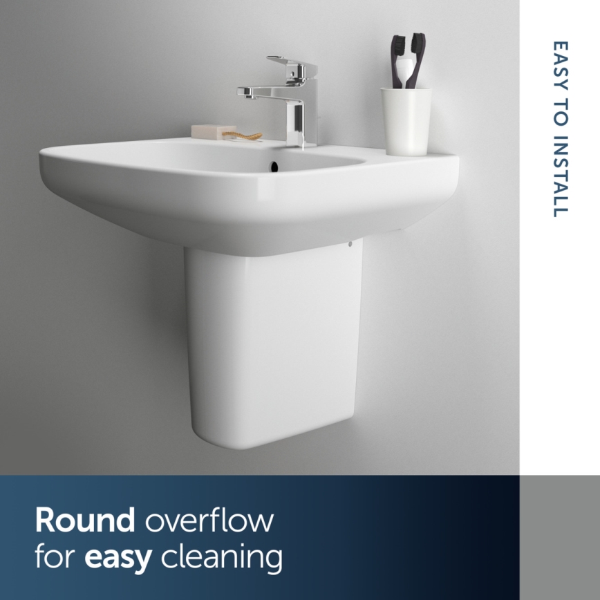 Ideal Standard T470501 - Подвесной умывальник I.LIFE A 60x48 cm керамика/белый