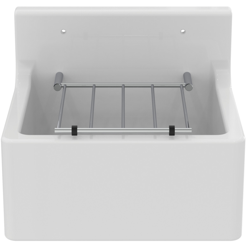 Ideal Standard S593901 - Настінний умивальник з решіткою DOURO 45,5x38 см, кераміка/біла