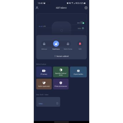 Інтелектуальна бездротова охоронна система 4G LTE/Wi-Fi/Ethernet/GSM