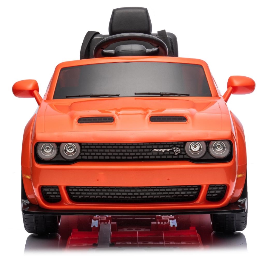 Іграшковий електромобіль Dodge Challenger 50W/4500 mAh помаранчевий