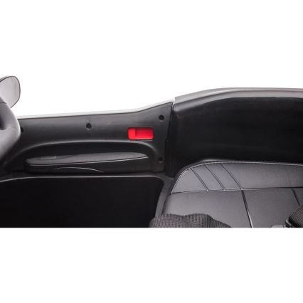 Іграшковий електромобіль Dodge Challenger Поліція 50W/4500 mAh  чорний/білий
