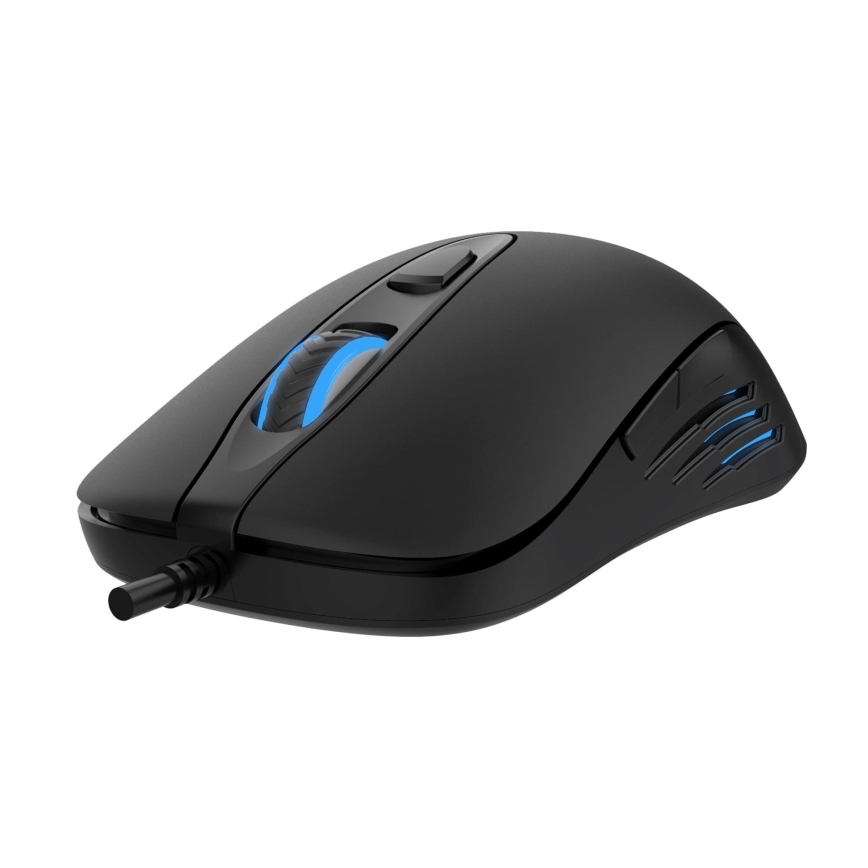 Игровая мышь со светодиодной подсветкой и ковриком VARR 800/1200/2400/3200 DPI