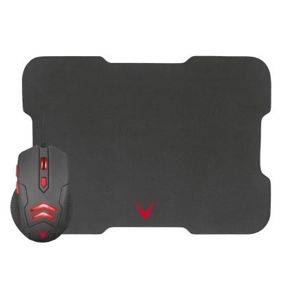 Игровая мышь со светодиодной подсветкой и ковриком VARR 800 - 3200 DPI