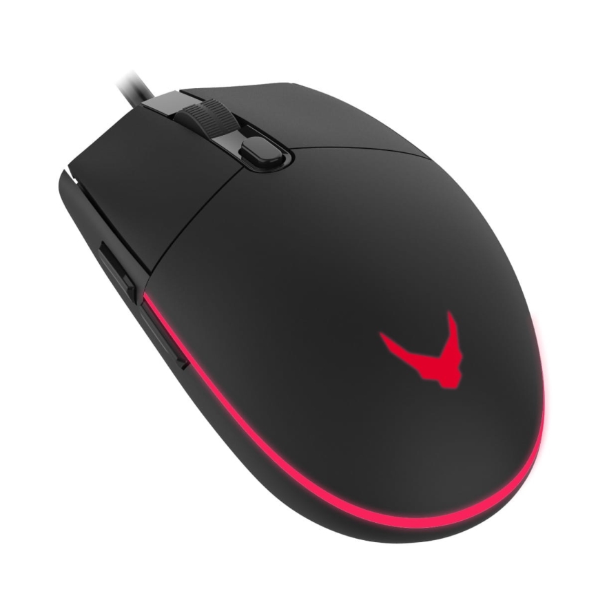Игровая мышка со светодиодной подсветкой и ковриком VARR 1000/1600/2400/3200 DPI
