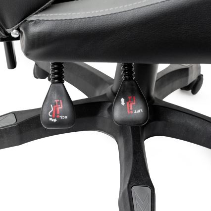 Ігрове крісло FIORANO чорне/сіре