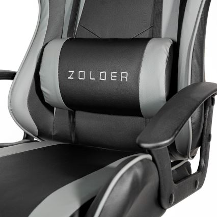 Ігрове крісло FIORANO чорне/сіре