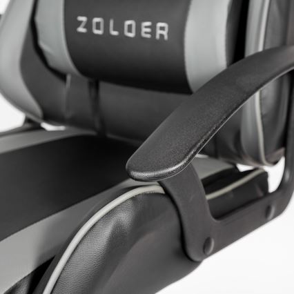 Ігрове крісло FIORANO чорне/сіре