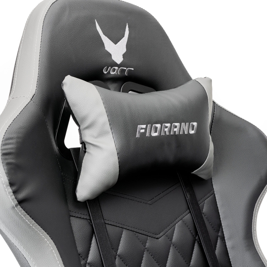 Ігрове крісло FIORANO чорне/сіре
