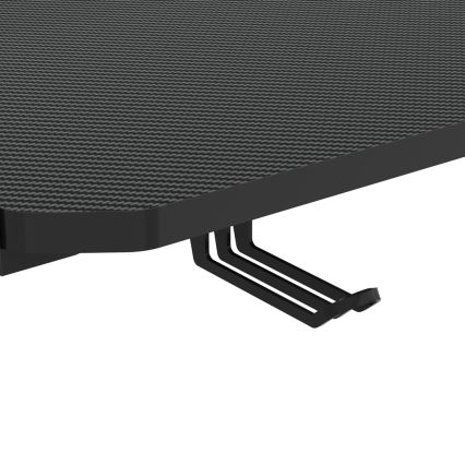 Ігровий стіл FALCON з LED RGB-підсвіткою 156x60 см чорний
