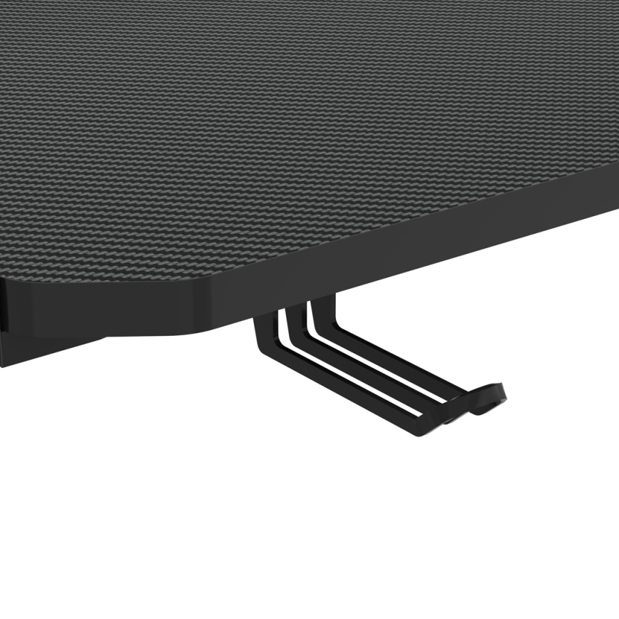 Ігровий стіл FALCON з LED RGB-підсвіткою 156x60 см чорний