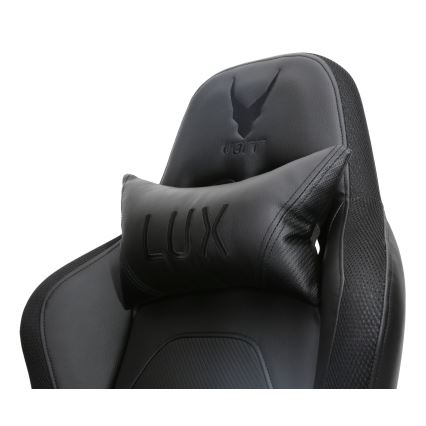 Игровое кресло VARR Lux со светодиодной подсветкой RGB + ДУ, черное