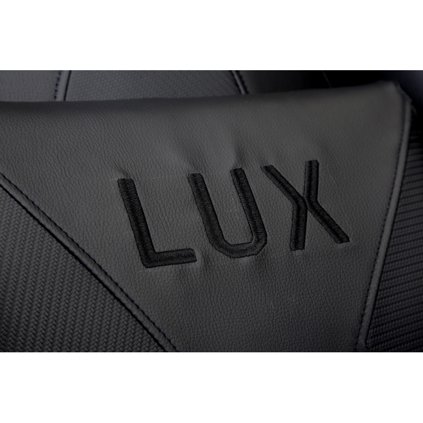 Игровое кресло VARR Lux со светодиодной подсветкой RGB + ДУ, черное