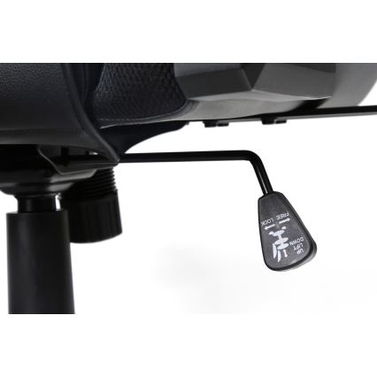 Игровое кресло VARR Lux со светодиодной подсветкой RGB + ДУ, черное