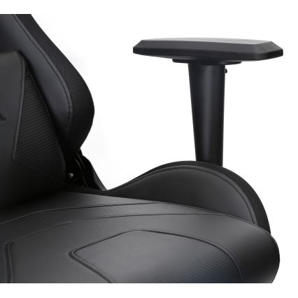 Игровое кресло VARR Lux со светодиодной подсветкой RGB + ДУ, черное
