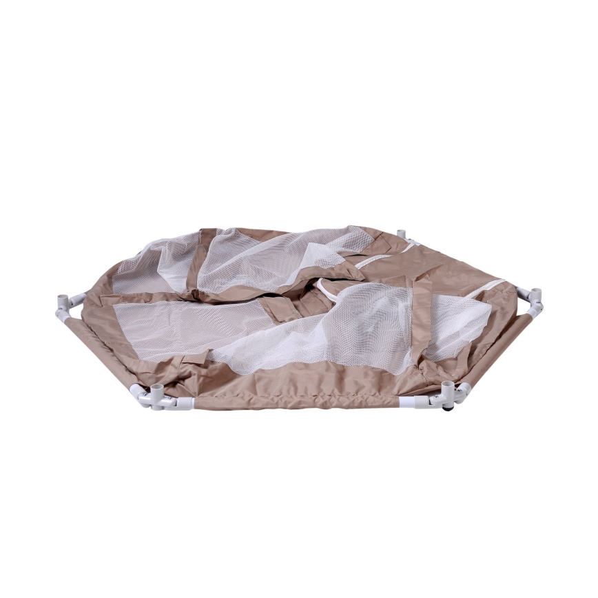 Игровой манеж 120 см коричневый