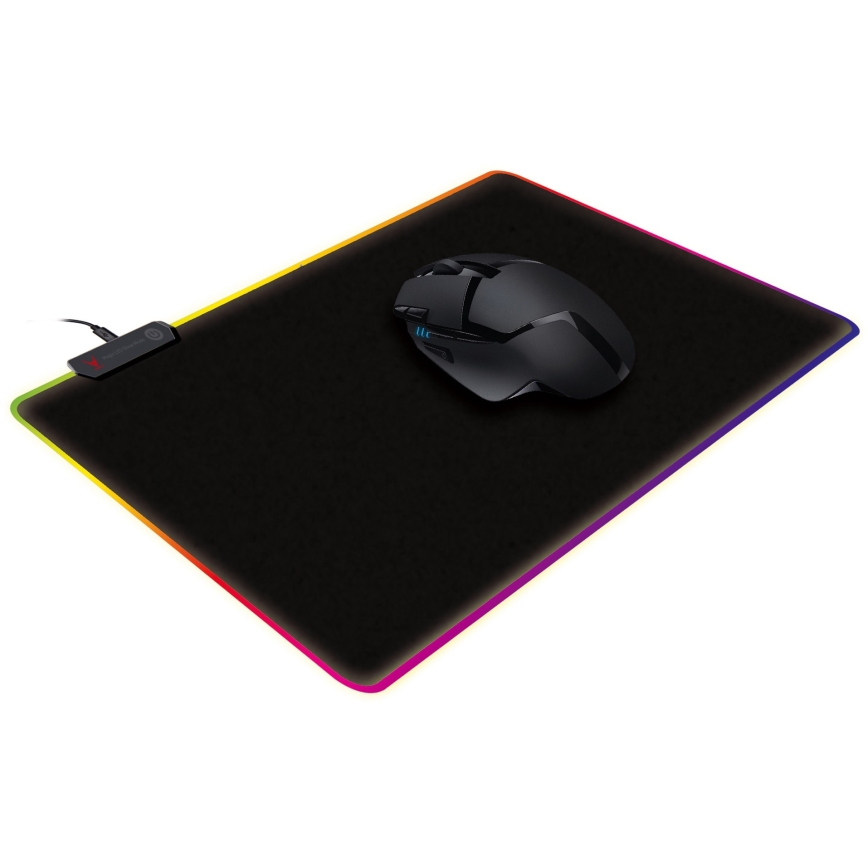 Игровой коврик для мыши со светодиодной RGB-подсветкой VARR