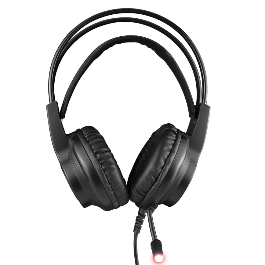 Игровые наушники VARR со светодиодной RGB-подсветкой и микрофоном 3.5