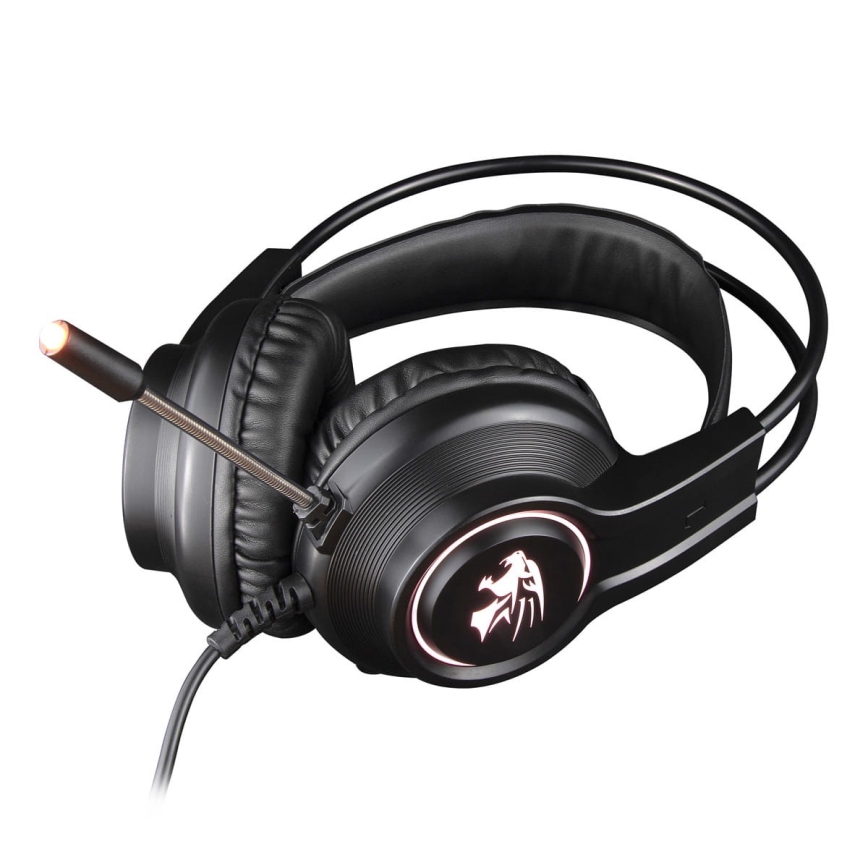 Игровые наушники VARR со светодиодной RGB-подсветкой и микрофоном 3.5