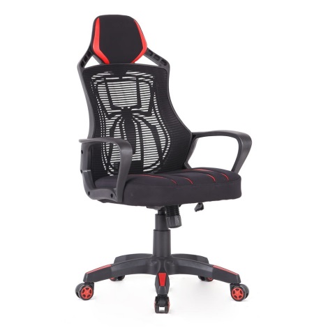 Игровое кресло VARR Spider черное/красное