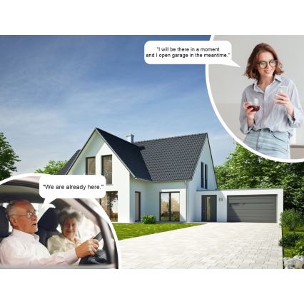 Immax 07706L - Контроллер для управления гаражными и автоматическими воротами NEO LITE Smart DC5V Wi-Fi Tuya